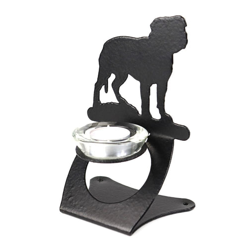 Staffordshire Bullterrier Teelichthalter aus Stahl-Tierisch-tolle Geschenke-Tierisch-tolle-Geschenke
