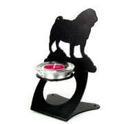 Mops Teelichthalter aus Stahl-Tierisch-tolle Geschenke-Tierisch-tolle-Geschenke