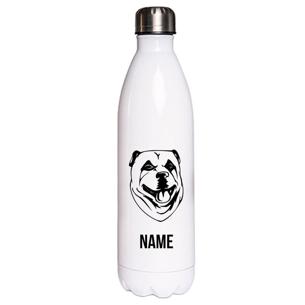 Kangal - Edelstahl Thermosflasche 750 ml mit Namen-Tierisch-tolle Geschenke-Tierisch-tolle-Geschenke