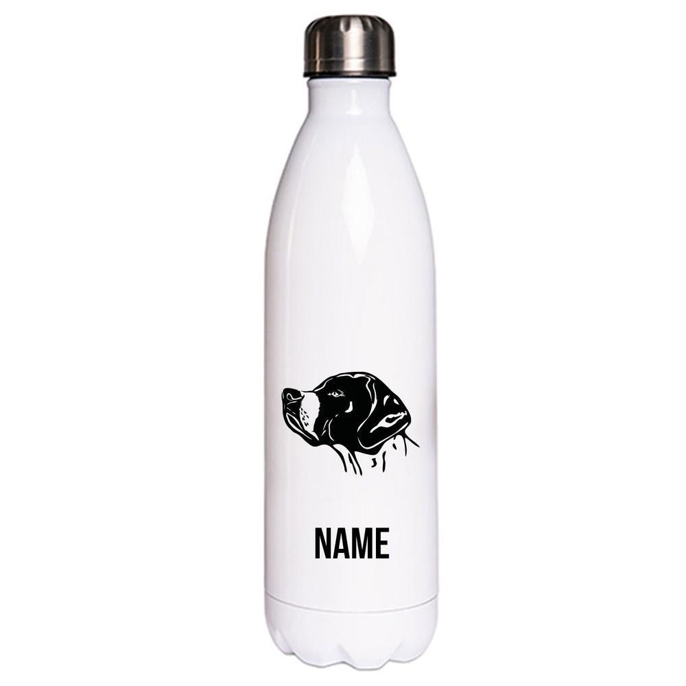 English Pointer - Edelstahl Thermosflasche 750 ml mit Namen-Tierisch-tolle Geschenke-Tierisch-tolle-Geschenke