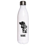 English Cocker Spaniel - Edelstahl Thermosflasche 750 ml mit Namen-Tierisch-tolle Geschenke-Tierisch-tolle-Geschenke