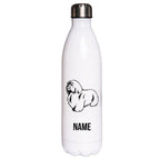 Coton de Tulear - Edelstahl Thermosflasche 750 ml mit Namen-Tierisch-tolle Geschenke-Tierisch-tolle-Geschenke