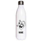 Collie 3 - Edelstahl Thermosflasche 750 ml mit Namen-Tierisch-tolle Geschenke-Tierisch-tolle-Geschenke