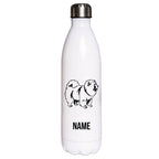 Chow Chow 2 - Edelstahl Thermosflasche 750 ml mit Namen-Tierisch-tolle Geschenke-Tierisch-tolle-Geschenke