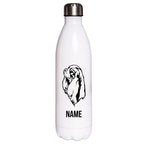 Cavalier King Charles Spaniel - Edelstahl Thermosflasche 750 ml mit Namen-Tierisch-tolle Geschenke-Tierisch-tolle-Geschenke