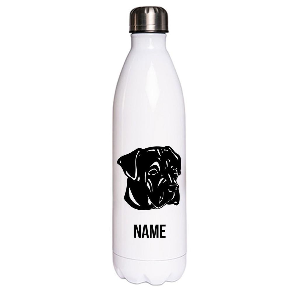 Cane Corso Italiano - Edelstahl Thermosflasche 750 ml mit Namen-Tierisch-tolle Geschenke-Tierisch-tolle-Geschenke