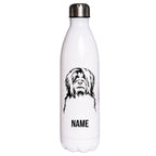Briard 2 - Edelstahl Thermosflasche 750 ml mit Namen-Tierisch-tolle Geschenke-Tierisch-tolle-Geschenke