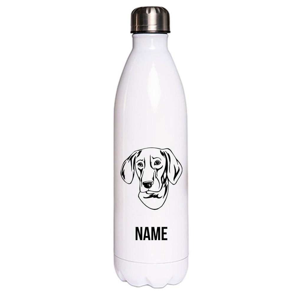 Braque de l&#039Ariège - Edelstahl Thermosflasche 750 ml mit Namen-Tierisch-tolle Geschenke-Tierisch-tolle-Geschenke