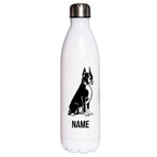 Boxer 3 - Edelstahl Thermosflasche 750 ml mit Namen-Tierisch-tolle Geschenke-Tierisch-tolle-Geschenke