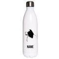 Border Collie 2 - Edelstahl Thermosflasche 750 ml mit Namen-Tierisch-tolle Geschenke-Tierisch-tolle-Geschenke