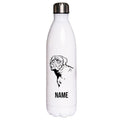 Bordeaux Dogge 2 - Edelstahl Thermosflasche 750 ml mit Namen-Tierisch-tolle Geschenke-Tierisch-tolle-Geschenke