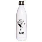 Bordeaux Dogge 2 - Edelstahl Thermosflasche 750 ml mit Namen-Tierisch-tolle Geschenke-Tierisch-tolle-Geschenke