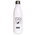 Bordeaux Dogge - Edelstahl Thermosflasche 750 ml mit Namen-Tierisch-tolle Geschenke-Tierisch-tolle-Geschenke