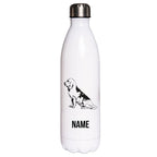 Bloodhound 3 - Edelstahl Thermosflasche 750 ml mit Namen-Tierisch-tolle Geschenke-Tierisch-tolle-Geschenke