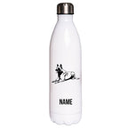 Belgischer Schäferhund Malinois 2 - Edelstahl Thermosflasche 750 ml mit Namen-Tierisch-tolle Geschenke-Tierisch-tolle-Geschenke