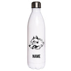 Belgischer Schäferhund Laekenois - Edelstahl Thermosflasche 750 ml mit Namen-Tierisch-tolle Geschenke-Tierisch-tolle-Geschenke