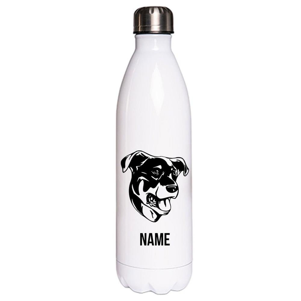 Beauceron - Edelstahl Thermosflasche 750 ml mit Namen-Tierisch-tolle Geschenke-Tierisch-tolle-Geschenke