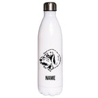 Basset Griffon Vendeén - Edelstahl Thermosflasche 750 ml mit Namen-Tierisch-tolle Geschenke-Tierisch-tolle-Geschenke