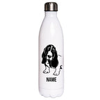 Basset 1 - Edelstahl Thermosflasche 750 ml mit Namen-Tierisch-tolle Geschenke-Tierisch-tolle-Geschenke