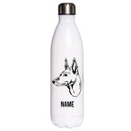 Basenji - Edelstahl Thermosflasche 750 ml mit Namen-Tierisch-tolle Geschenke-Tierisch-tolle-Geschenke