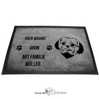 Shih Tzu - Fußmatte - Schmutzfangmatte - 40 x 60 cm-Tierisch-tolle Geschenke-Tierisch-tolle-Geschenke