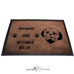 Shih Tzu - Fußmatte - Schmutzfangmatte - 40 x 60 cm-Tierisch-tolle Geschenke-Tierisch-tolle-Geschenke