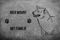 Shiba Inu 2 - Fußmatte - Schmutzfangmatte - 40 x 60 cm-Tierisch-tolle Geschenke-Tierisch-tolle-Geschenke