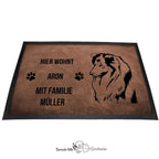 Shetland Sheepdog - Fußmatte - Schmutzfangmatte - 40 x 60 cm-Tierisch-tolle Geschenke-Tierisch-tolle-Geschenke