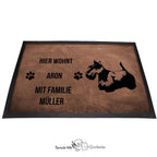 Scottish Terrier - Fußmatte - Schmutzfangmatte - 40 x 60 cm-Tierisch-tolle Geschenke-Tierisch-tolle-Geschenke