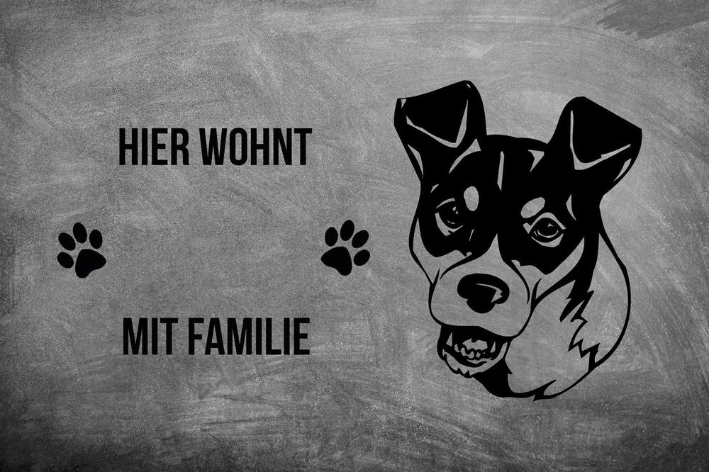 Ratonero Bodeguero Andaluz - Fußmatte - Schmutzfangmatte - 40 x 60 cm-Tierisch-tolle Geschenke-Tierisch-tolle-Geschenke