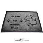 Pomeraner - Fußmatte - Schmutzfangmatte - 40 x 60 cm-Tierisch-tolle Geschenke-Tierisch-tolle-Geschenke