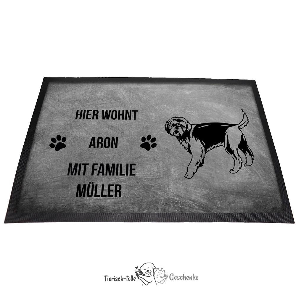 Otterhund - Fußmatte - Schmutzfangmatte - 40 x 60 cm-Tierisch-tolle Geschenke-Tierisch-tolle-Geschenke