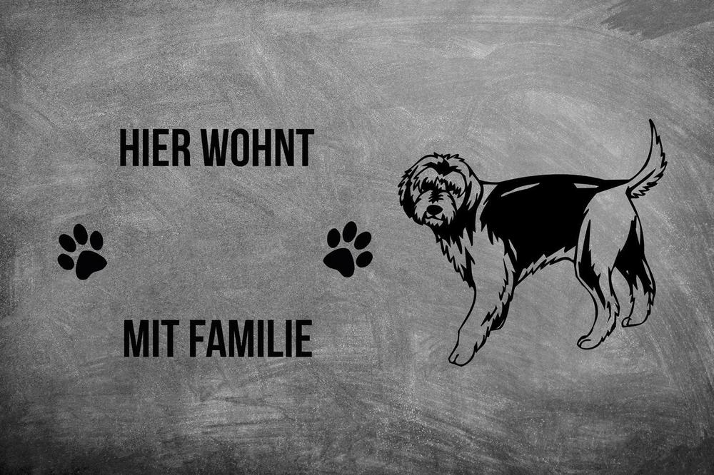 Otterhund - Fußmatte - Schmutzfangmatte - 40 x 60 cm-Tierisch-tolle Geschenke-Tierisch-tolle-Geschenke