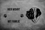 Mastiff - Fußmatte - Schmutzfangmatte - 40 x 60 cm-Tierisch-tolle Geschenke-Tierisch-tolle-Geschenke