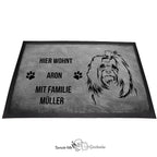 Malteser 2 - Fußmatte - Schmutzfangmatte - 40 x 60 cm-Tierisch-tolle Geschenke-Tierisch-tolle-Geschenke