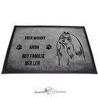 Malteser - Fußmatte - Schmutzfangmatte - 40 x 60 cm-Tierisch-tolle Geschenke-Tierisch-tolle-Geschenke