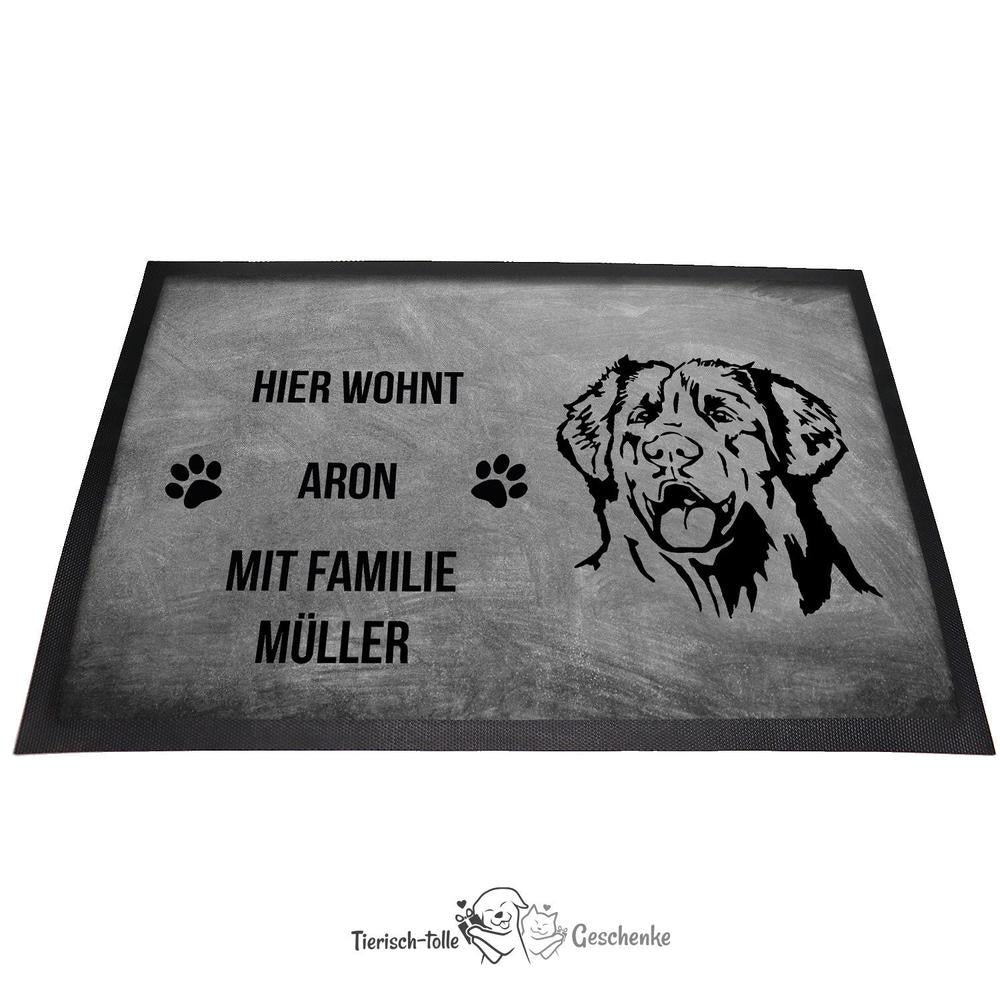 Leonberger 2 - Fußmatte - Schmutzfangmatte - 40 x 60 cm-Tierisch-tolle Geschenke-Tierisch-tolle-Geschenke