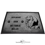 Leonberger - Fußmatte - Schmutzfangmatte - 40 x 60 cm-Tierisch-tolle Geschenke-Tierisch-tolle-Geschenke