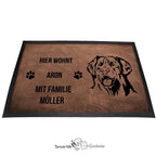 Leonberger 2 - Fußmatte - Schmutzfangmatte - 40 x 60 cm-Tierisch-tolle Geschenke-Tierisch-tolle-Geschenke