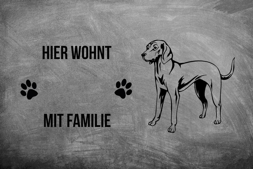 Magyar Vizsla 2 - Fußmatte - Schmutzfangmatte - 40 x 60 cm-Tierisch-tolle Geschenke-Tierisch-tolle-Geschenke