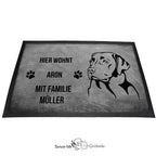 Labrador Retriever 1 - Fußmatte - Schmutzfangmatte - 40 x 60 cm-Tierisch-tolle Geschenke-Tierisch-tolle-Geschenke