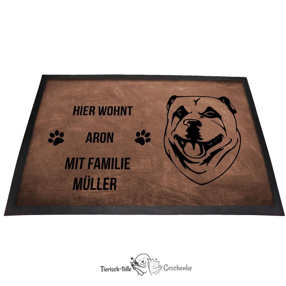 Kangal - Fußmatte - Schmutzfangmatte - 40 x 60 cm-Tierisch-tolle Geschenke-Tierisch-tolle-Geschenke