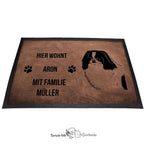 Japan Chin - Fußmatte - Schmutzfangmatte - 40 x 60 cm-Tierisch-tolle Geschenke-Tierisch-tolle-Geschenke