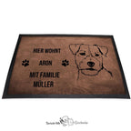 Jack Russel Terrier 4 - Fußmatte - Schmutzfangmatte - 40 x 60 cm-Tierisch-tolle Geschenke-Tierisch-tolle-Geschenke