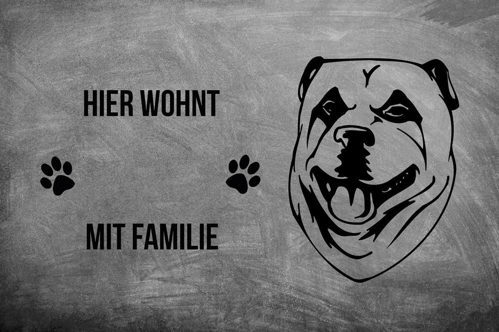 Kangal - Fußmatte - Schmutzfangmatte - 40 x 60 cm-Tierisch-tolle Geschenke-Tierisch-tolle-Geschenke