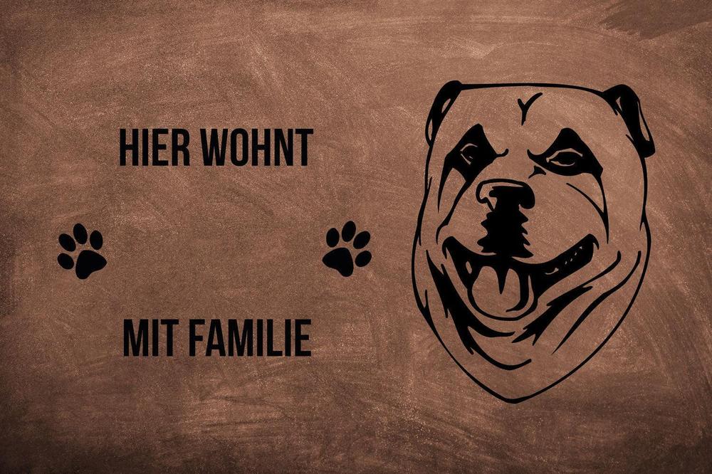 Kangal - Fußmatte - Schmutzfangmatte - 40 x 60 cm-Tierisch-tolle Geschenke-Tierisch-tolle-Geschenke