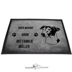 Jack Russel Terrier 3 - Fußmatte - Schmutzfangmatte - 40 x 60 cm-Tierisch-tolle Geschenke-Tierisch-tolle-Geschenke