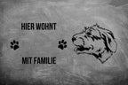 Irish Wolfhound - Fußmatte - Schmutzfangmatte - 40 x 60 cm-Tierisch-tolle Geschenke-Tierisch-tolle-Geschenke