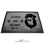 Hovawart - Fußmatte - Schmutzfangmatte - 40 x 60 cm-Tierisch-tolle Geschenke-Tierisch-tolle-Geschenke