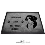 Großer Schweizer Sennenhund 2 - Fußmatte - Schmutzfangmatte - 40 x 60 cm-Tierisch-tolle Geschenke-Tierisch-tolle-Geschenke
